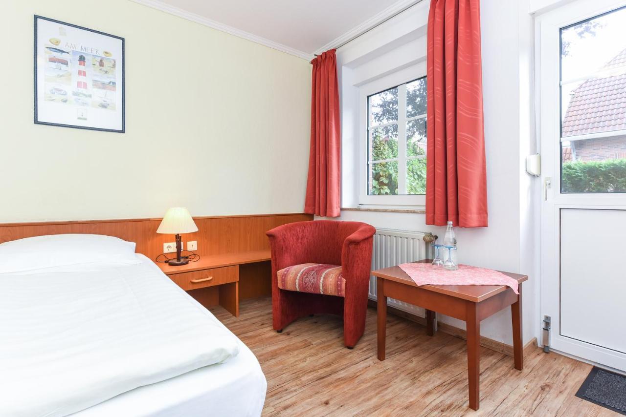 Hotel Garni Benser Watt Bensersiel Eksteriør bilde